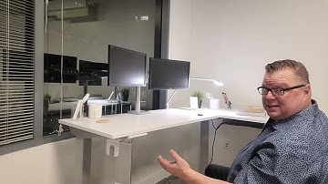 Humanscale setup tips task chair, height adjustable desk with monitor arm