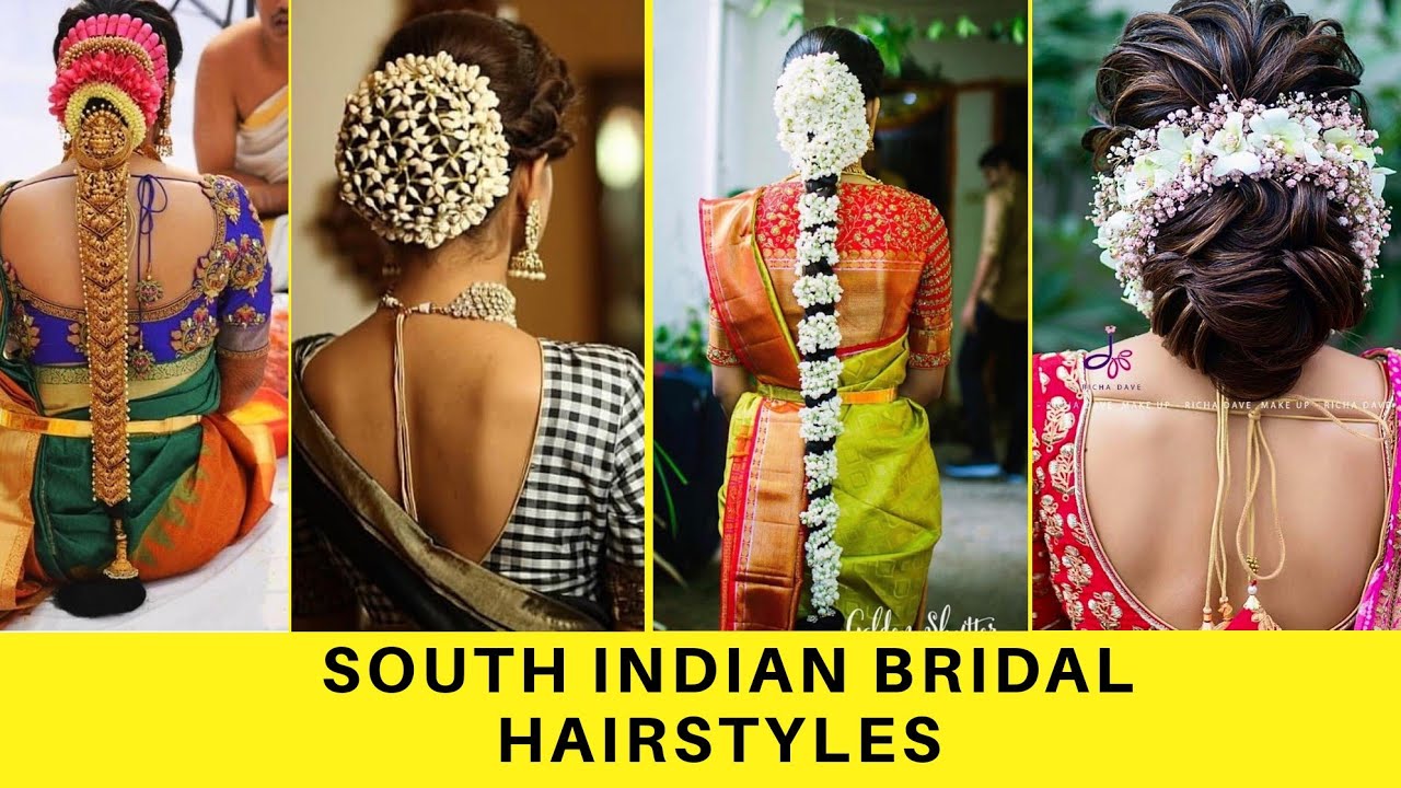 30+ Magnificent South Indian Bridal Hairstyles – ShaadiWish