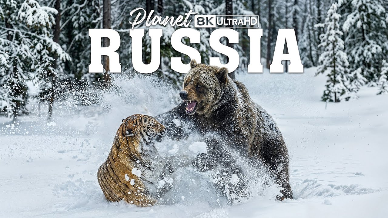 Дикая Россия | Как животные выживают в суровых условиях Сибири | Полный документальный фильм