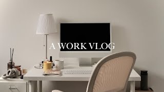 Vlog | A Productive 10 hour Work Day