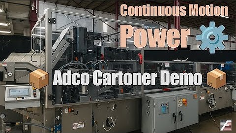 📈 Scale Your Packaging Line with This Machine! Adco Cartoner Demo