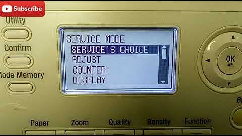 How to clear error Maintenance Call 2 in Konica Minolta Biz 215/206/226/195 | Daily New Solutions |