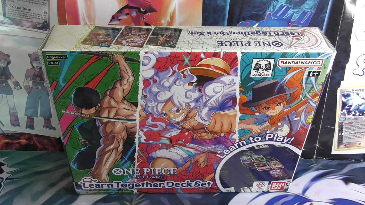 One Piece Learn Together Deck Set Opening! GREAT Value Set!! - YouTube