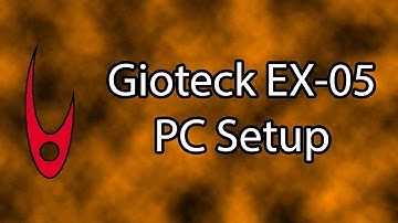 Gioteck / How To Set Up The EX-05 With A PC