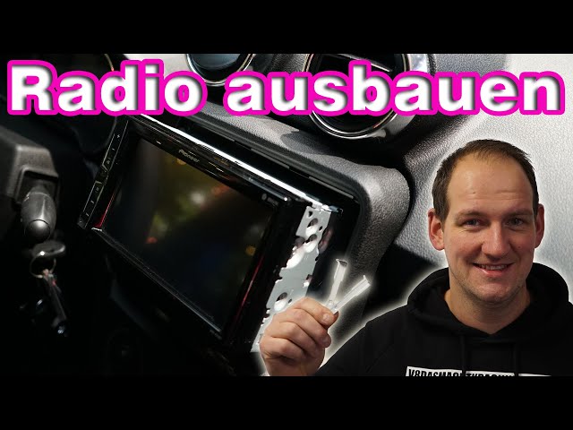 Tutorial: Autoradio ausbauen Aixam Emotion 