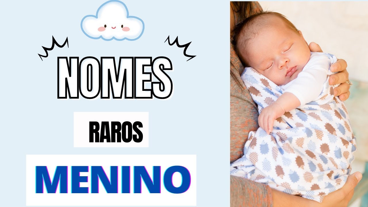 NOMES DIFERENTES E RAROS PARA MENINOS - YouTube