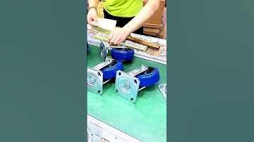 Caster manufacturing record #castor #efficiency #fpy #fyp #automation #crystalcaster ​ #caster