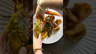 Lobster Christmas Dinner  #recipe #food #easyrecipe #chef #cooking #christmas #lobster  #fish  #xmas