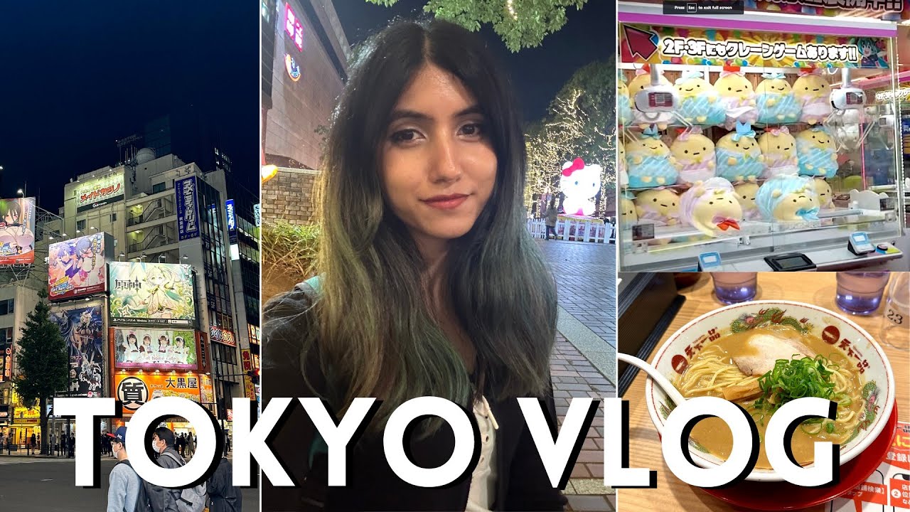 I went to Tokyo for the first time! Tokyo Vlog Pt.1