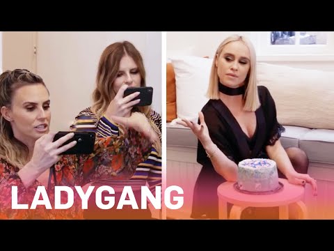 "LadyGang" Films Cake Sitting Fetish Video?! | LadyGang | E!