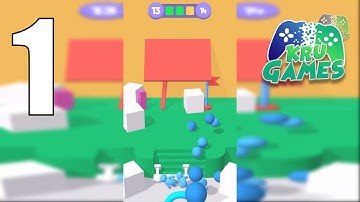 Flag Defence 3D Gameplay Walkthrough #1 (Android, IOS)