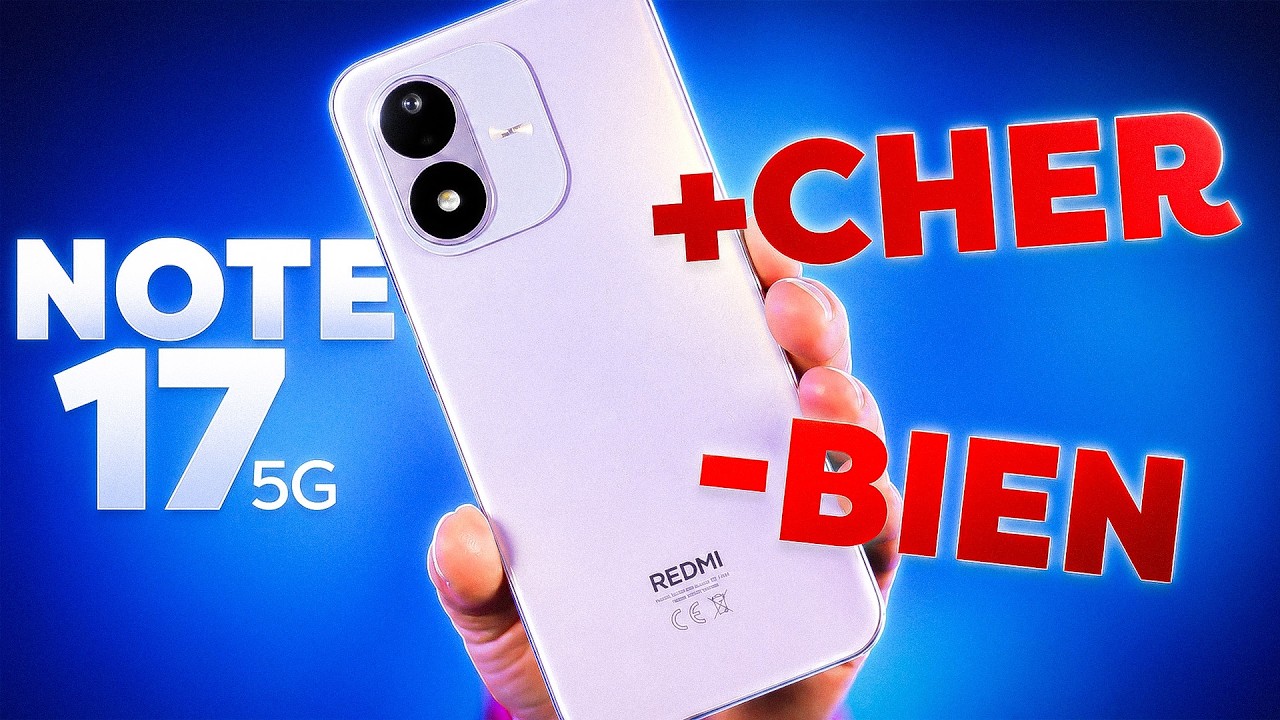 Payer PLUS pour avoir MOINS ?! Test du XIAOMI Redmi Note 17 5G