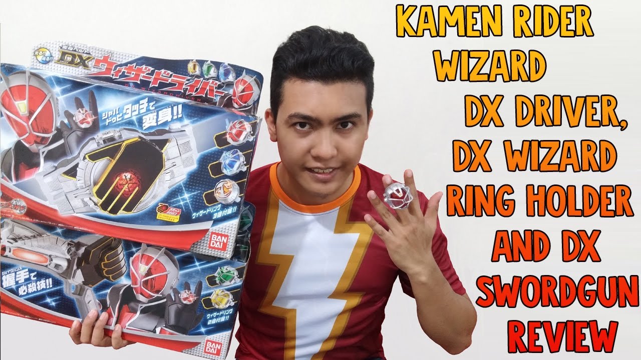 Kamen Rider Wizard DX Driver, DX Wizard Ring Holder and DX ...