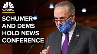 Senate Minority Leader Schumer and Democratic leaders hold a news conference — 12\/8\/2020