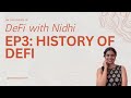 History of DeFi | How DeFi evolved