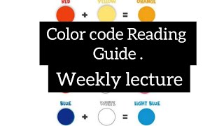 COLOR CODE reading guide & lecture( yamashita treasure.