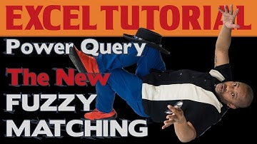 The New Fuzzy Matching Feature in Excel
