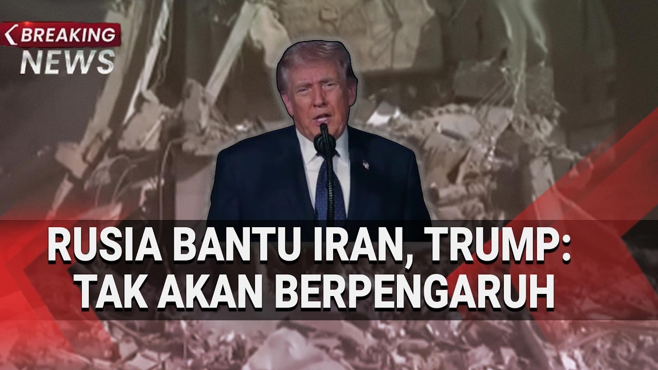 Trump Tanggapi soal Rusia Diduga Bantu Informasi Intelijen ke Iran