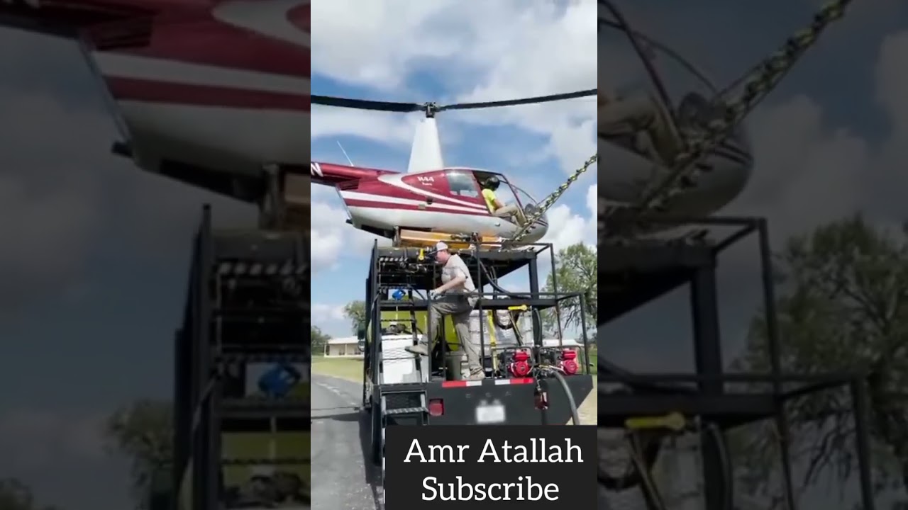 AMAZING Helicopter landing on a truck (100M+ views) - THE TRUTH 