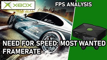 Need for Speed: Most Wanted  |  Xbox  |  Frame Rate Test