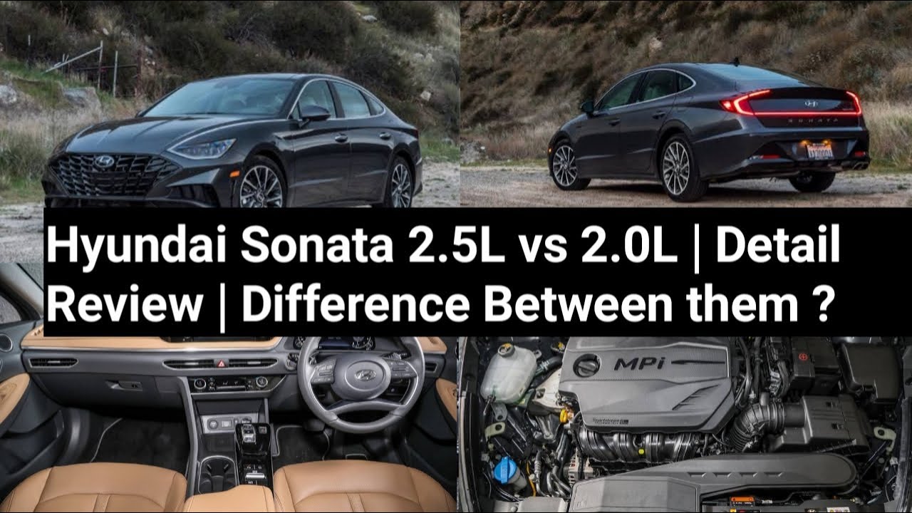 hyundai-sonata-2-5l-vs-2-0l-review-2021-difference-between-them