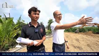 4 Steps to Properly Position Anchor Bolts in Steel Frame Houses (Part 1) | Kisato Steel Houses