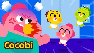 Lima Bayi Kecil Lompat di Lift | Lagu Anak | Kids Songs | Cocobi Bahasa Indonesia