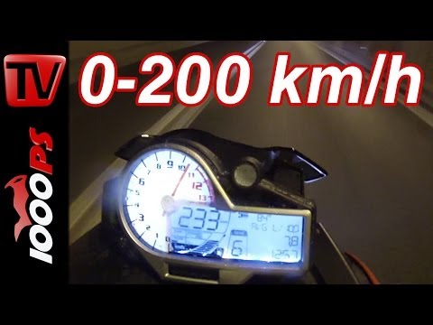 0-200km/h | BMW S1000R-2014 | Beschleunigungsvideo 0-200km/h | BMW S1000R-2014 | Beschleunigungsvideo
