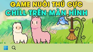Game Nuôi Thú Cực Chill Trên Màn Hình Desktop | Tiny Pasture