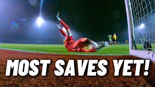 Making a RECORD amount of SAVES in a game?? (Goalkeeper POV)
