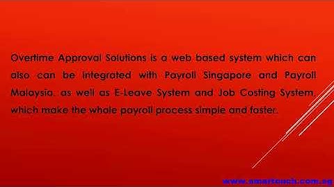 Time Management System With Overtime Approval Solutions : Introduction (Overtime, Shift, Timesheet)