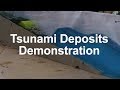 Tsunami Deposits Demonstration