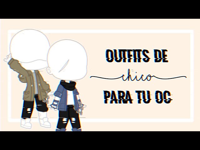 ideias de roupas para ocs masculinos #Capcut #gacha