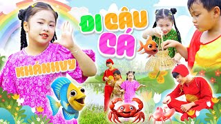 Đi Câu Cá - Bé Khánh Vy 🐠 Chiều nay em đi câu cá và mang rá theo bắt cua 🦀 Nhạc Thiếu Nhi Vui Nhộn