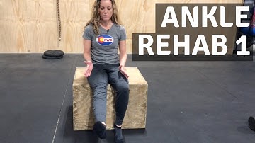 Rehab Exercise for Ankle Sprain, Strain, and Pain: Part 1