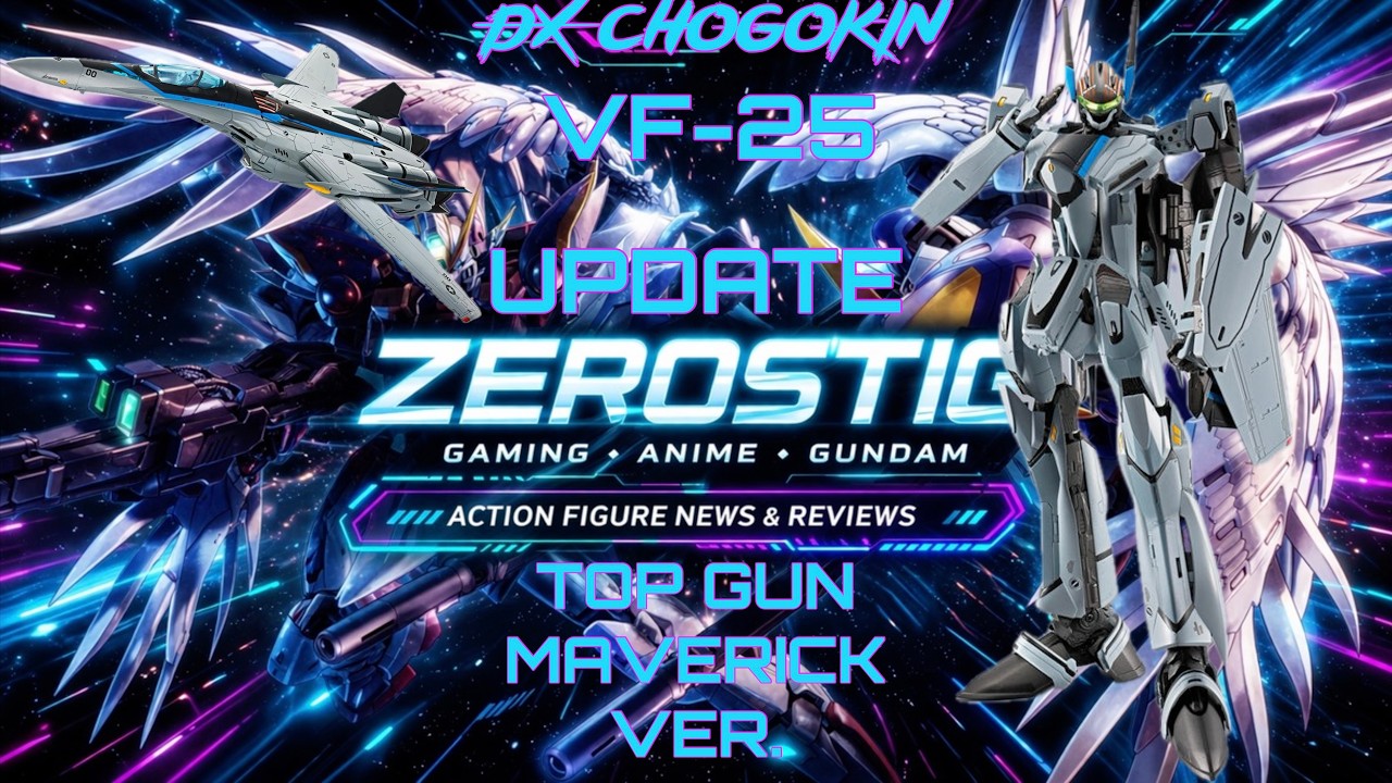 DX Chogokin VF-25 Messiah Valkyrie Macross Frontier - Top Gun