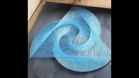 Amazing 3D String Art!What do you think ? Tag someone who love this!💖