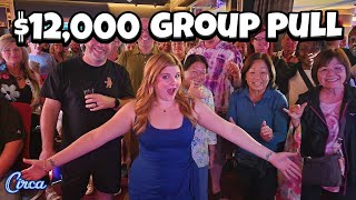 $12,000 Slot Group Pull at Circa in Las Vegas!! (So Many Jackpots!)