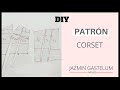 Cómo Hacer el Patrón de un Corset  // How To Make a Corset´s Pattern