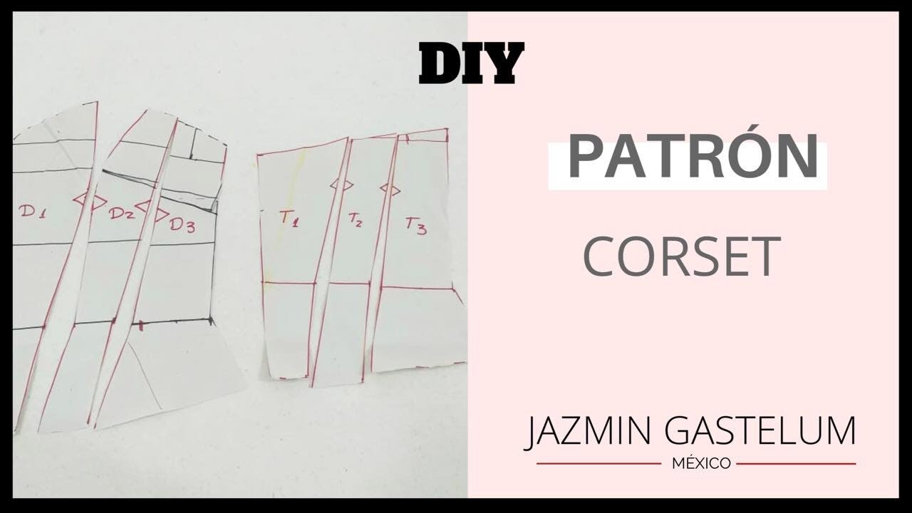 C mo Hacer El Patr n De Un Corset How To Make A Corset s Pattern c-mo-hacer-el-patr-n-de-un-corset-how-to-make-a-corset-s-pattern