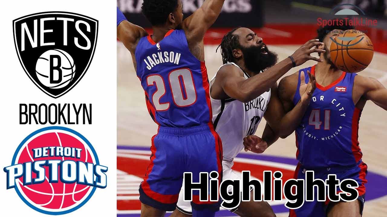 Nets vs Pistons HIGHLIGHTS Halftime NBA March 26 YouTube