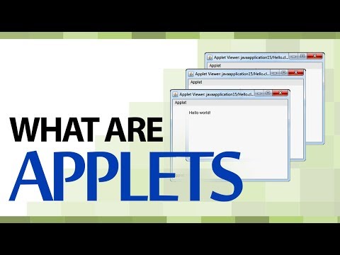 Видео: Апплет юуг жишээгээр тайлбарлах вэ?