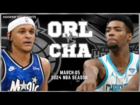 Orlando Magic vs Charlotte Hornets Full Game Highlights | Mar 5 | 2024 NBA Season