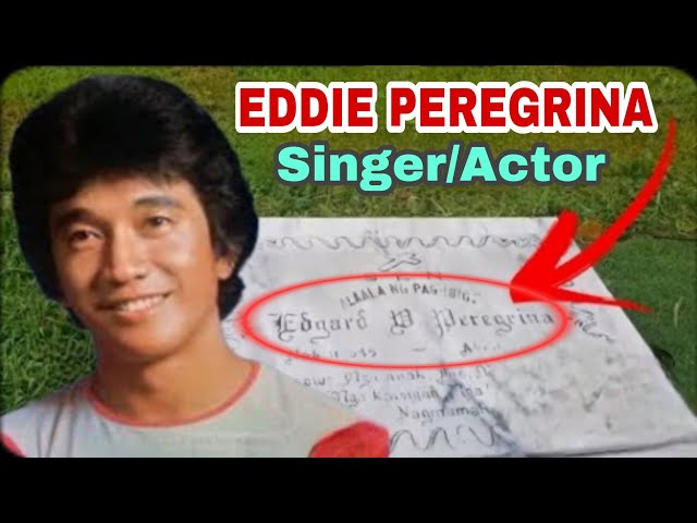Matinee Idol and Singer Eddie Peregrina Rest at Manila Memorial Park Sucat  - YouTube