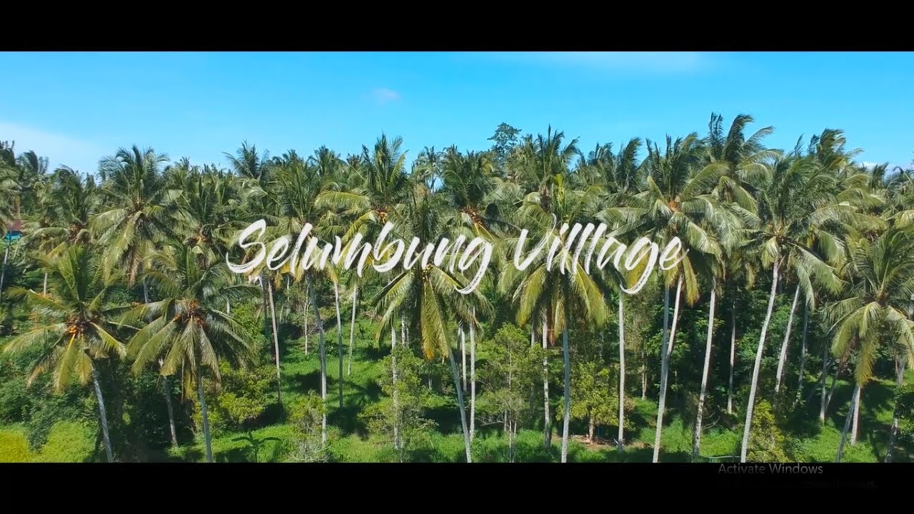 A QUIET PLACE IN EAST BALI - SELUMBUNG VILLAGE - YouTube
