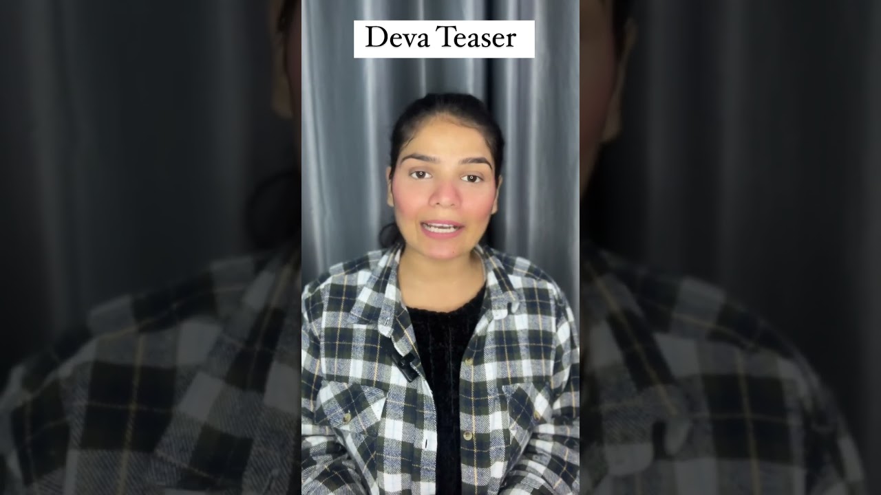 Deva Teaser Review | Deva Motion Poster Out | 