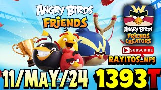 Angry Birds Friends All Levels Tournament 1393 Highscore POWERUP walkthrough