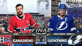 Stanley Cup Final on NBCSN intro | MTL@TB | 6/28/2021 (GM1)