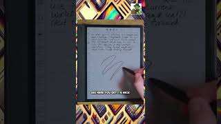Note Air 5C Writing Feel, Color, and Scribble to Erase #eink #epaper #boox #shorts #productivity