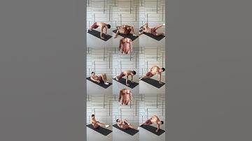 📌9 BODYWEIGHT OBLIQUE EXERCISES AT HOME WORKOUT